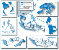 City Navigator South East Asia Coverage